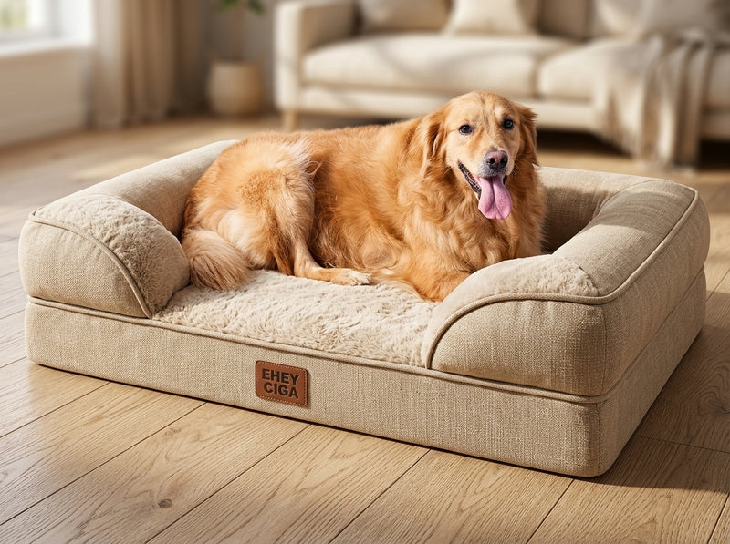 The "Zen" Orthopedic Lounger (Desert Sand)