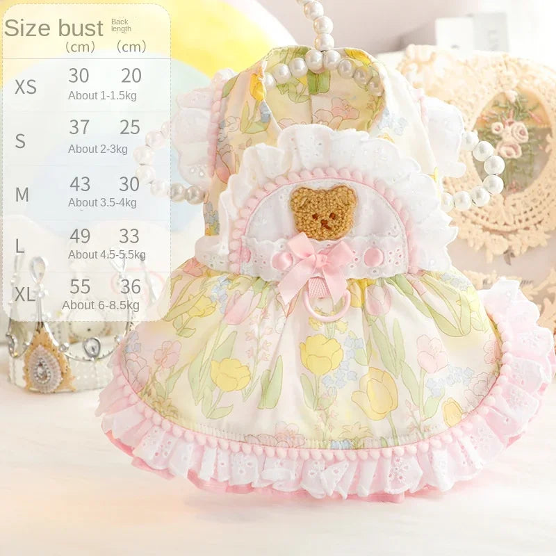Pastel Rose Tea-Party Gown