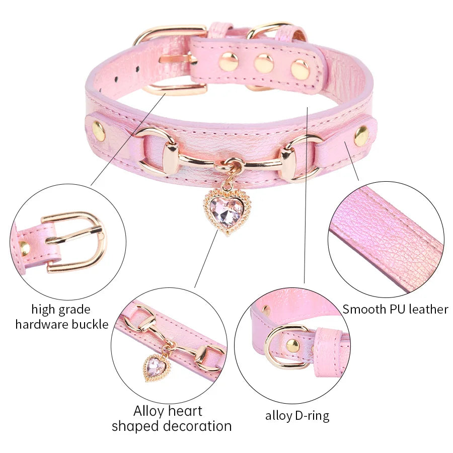 The Diamond Halo Collar