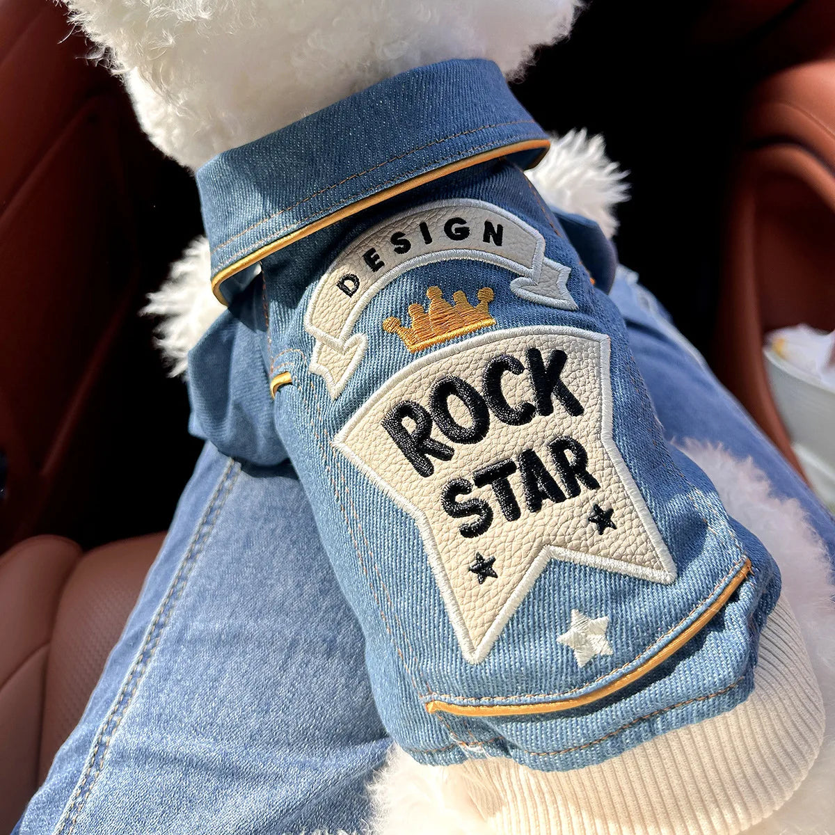 The Vintage Wash Denim Vest