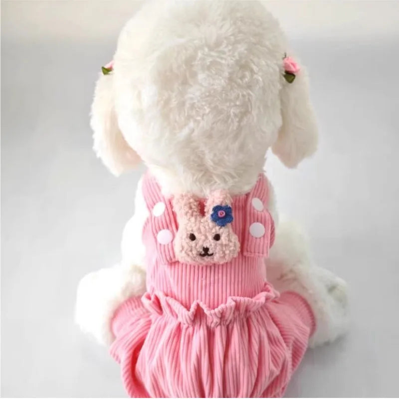 The Blossom Corduroy Overalls