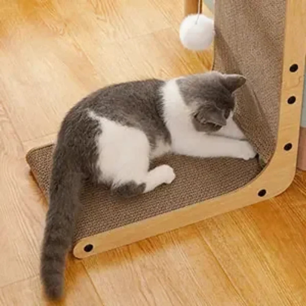 Architectural L-Frame Scratcher