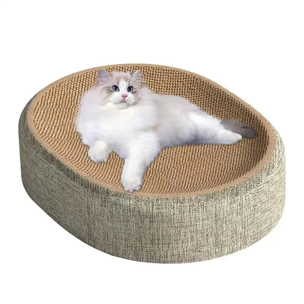 Oval Artisan Scratcher Lounge