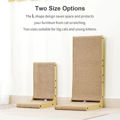 Architectural L-Frame Scratcher