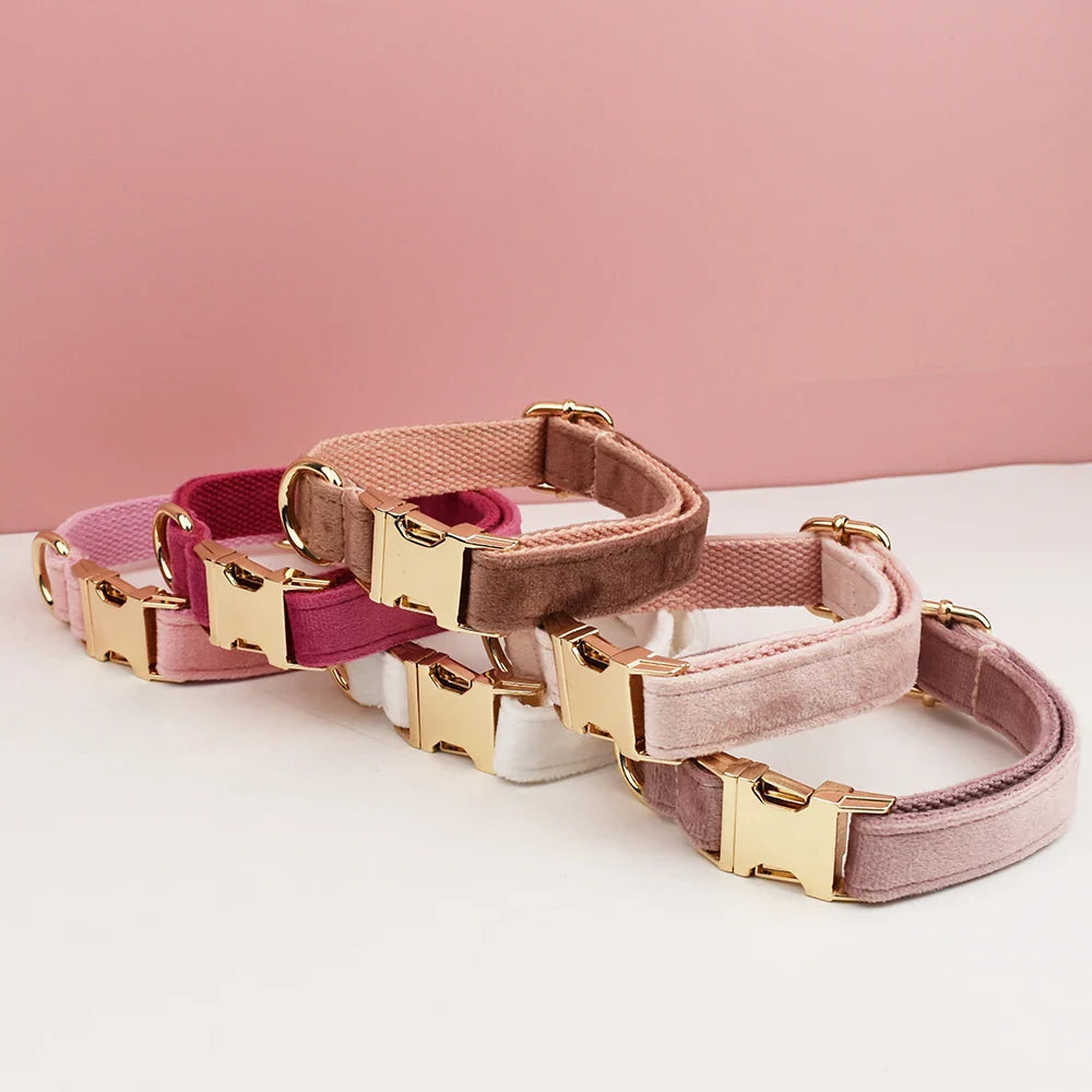 The Artisan Velvet Custom Collar (Purple)