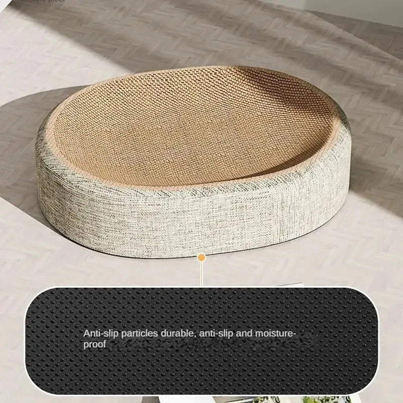Oval Artisan Scratcher Lounge