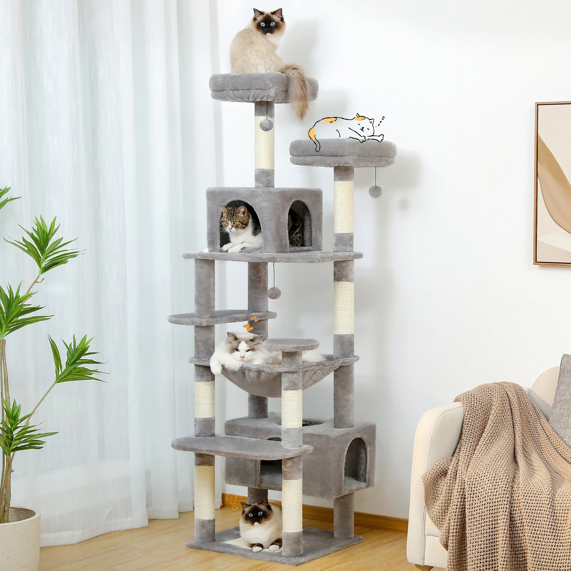 The Apex Feline Tower
