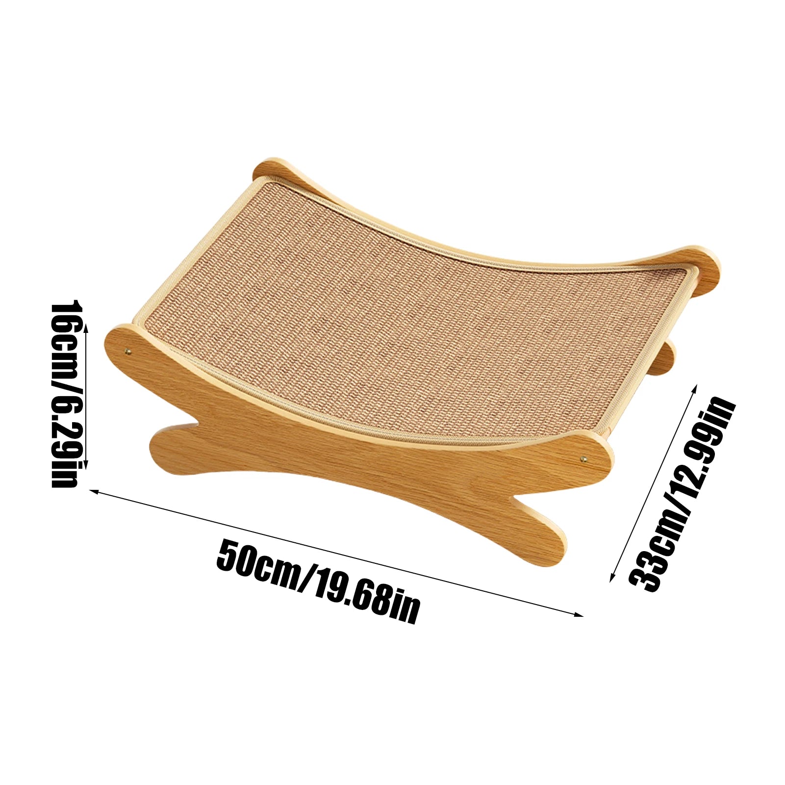 Oval Artisan Scratcher Lounge