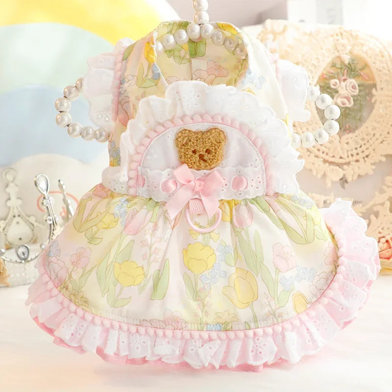 Pastel Rose Tea-Party Gown