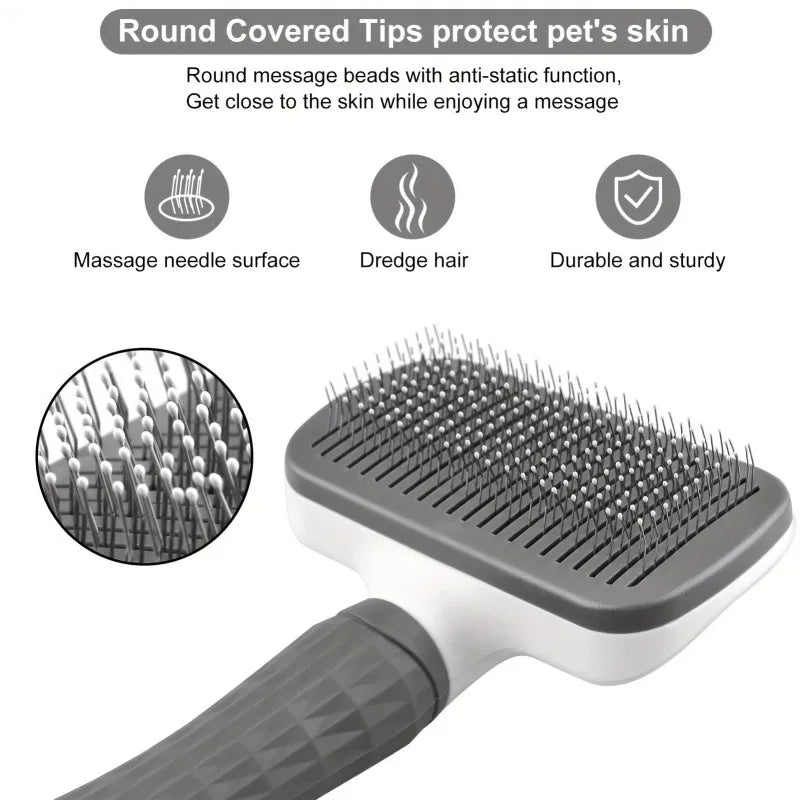 Pure-Coat Self-Cleaning Slicker