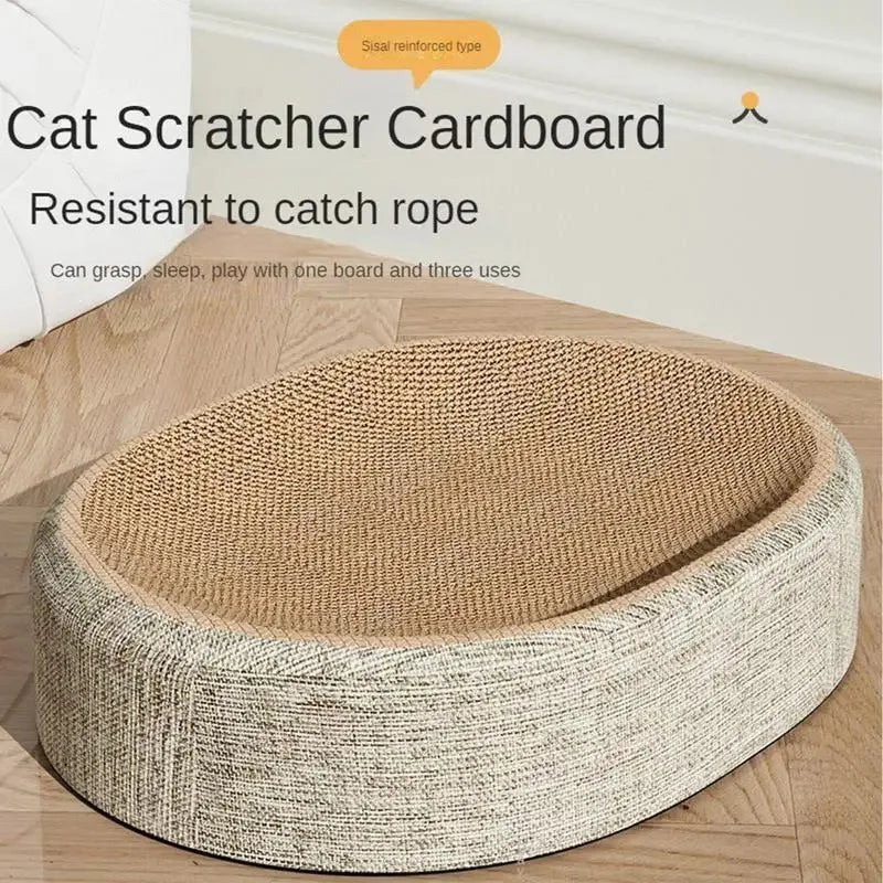 Oval Artisan Scratcher Lounge
