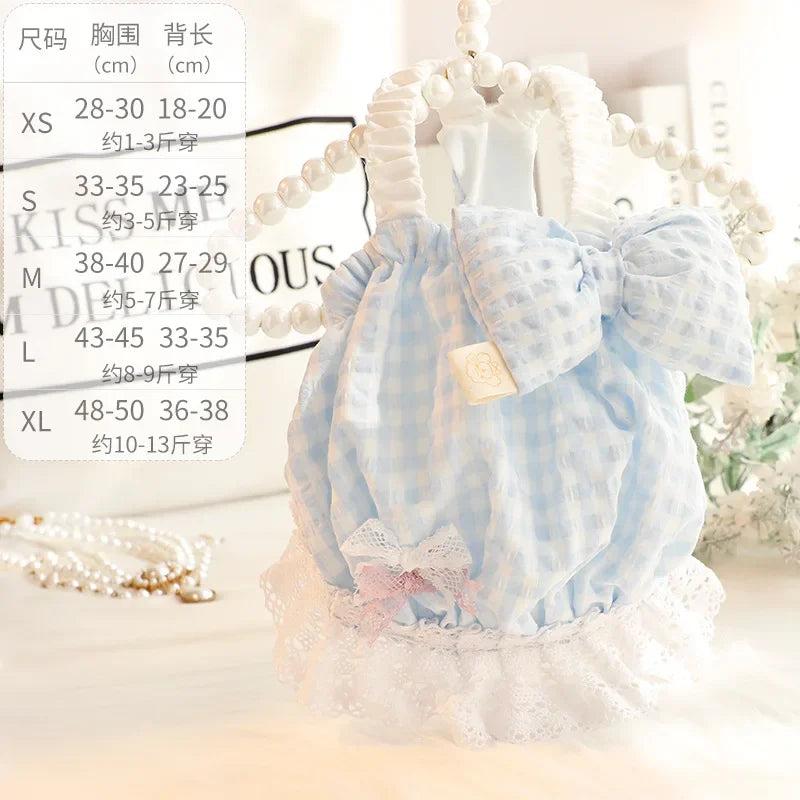 The Azure Butterfly Gown