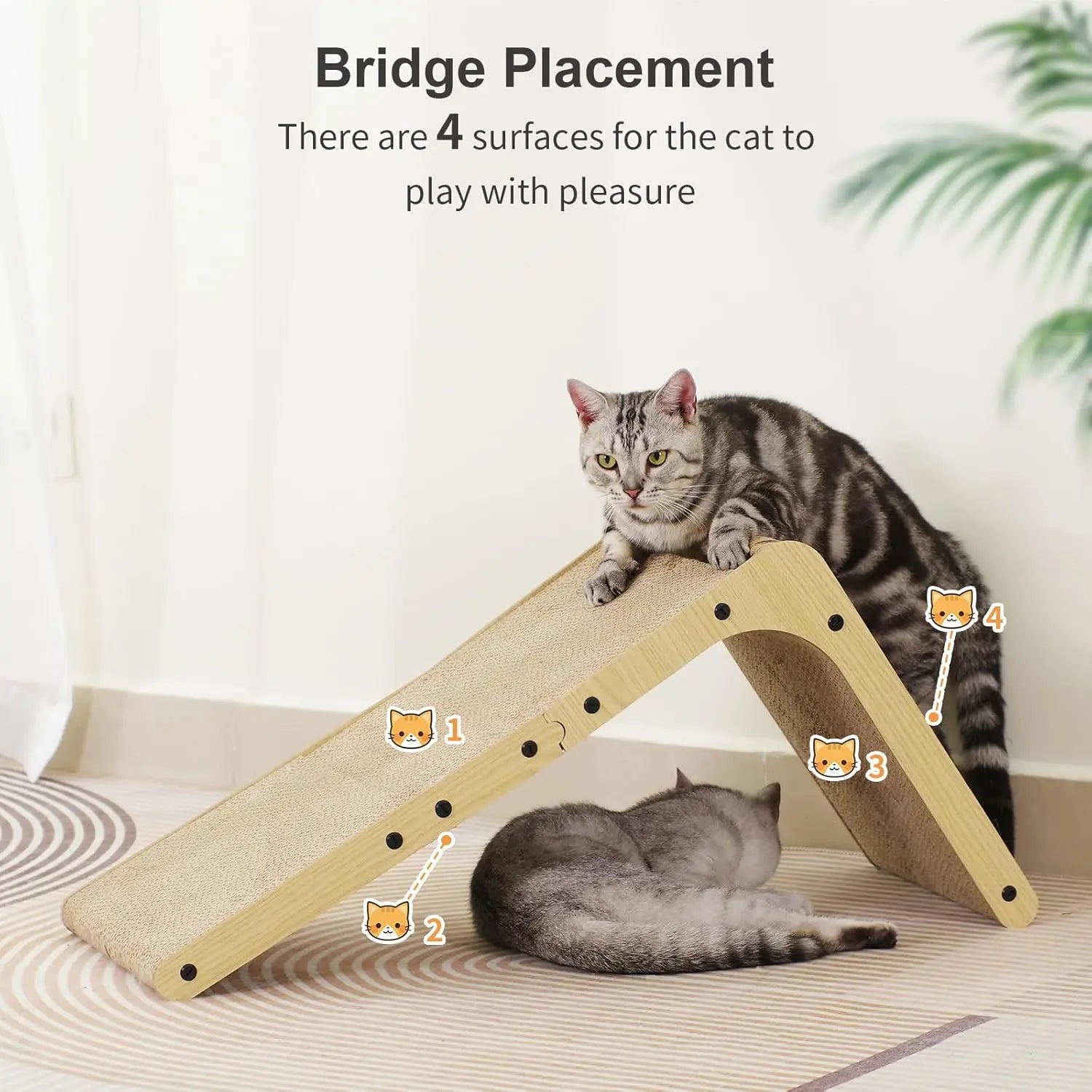 Architectural L-Frame Scratcher (Wall Mount)