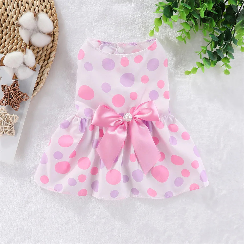 The Seaside Plaid Bow Dress
