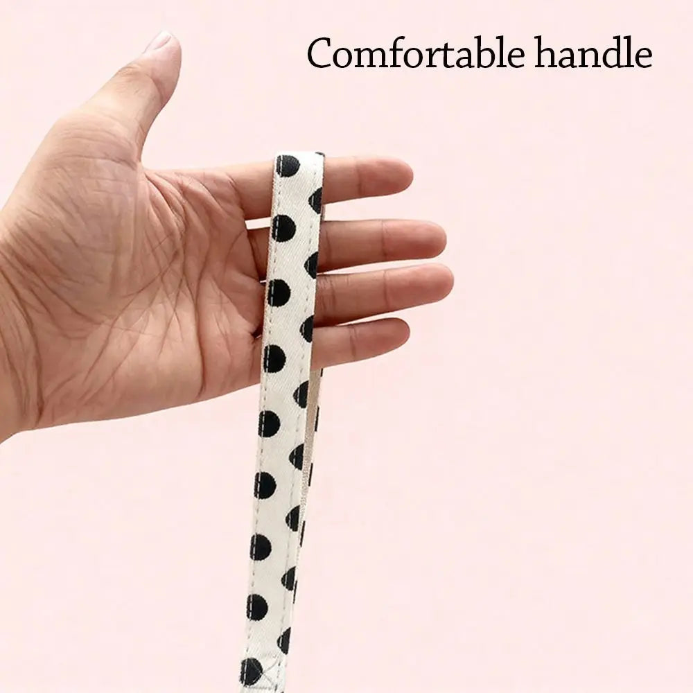 Polka Dot Bowknot Pet Harness & Leash Set