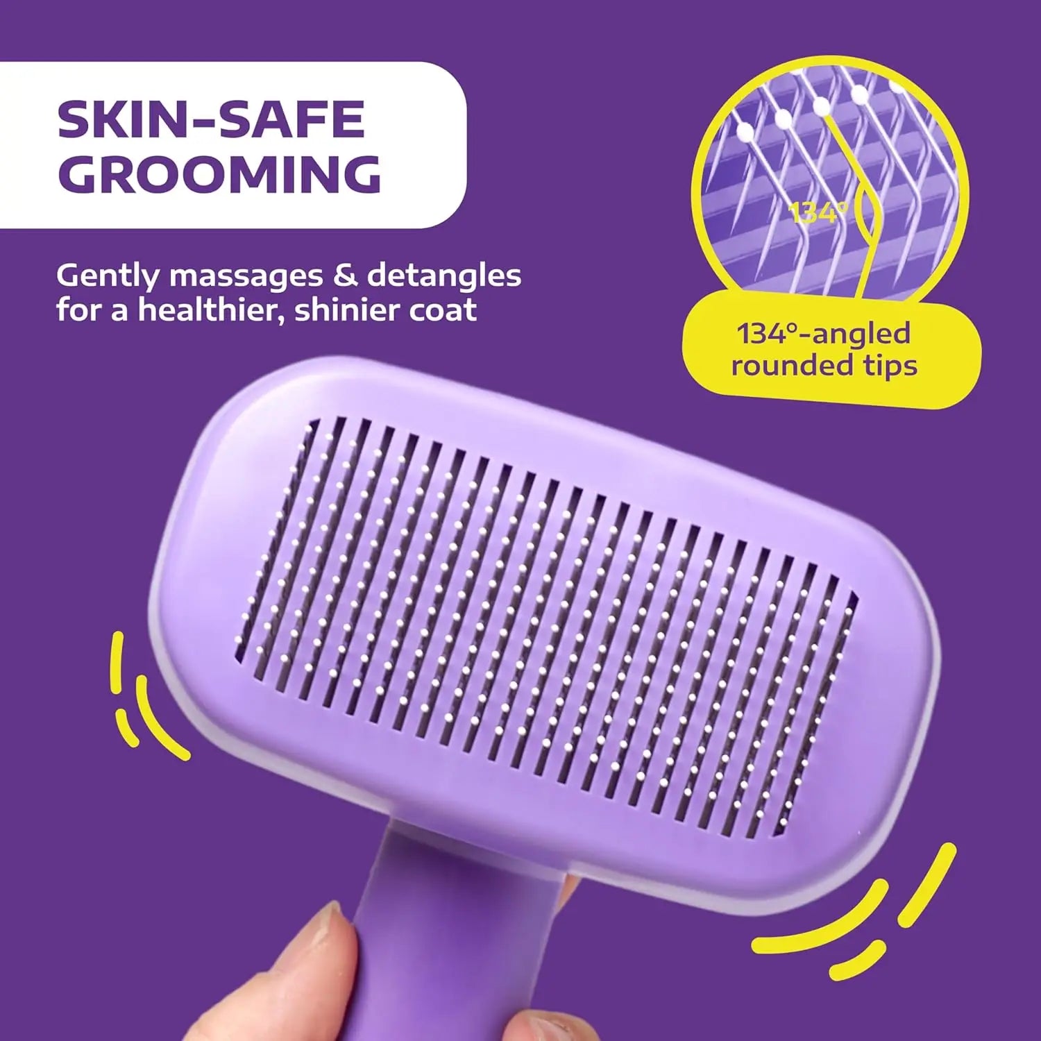 Pure-Coat Self-Cleaning Slicker