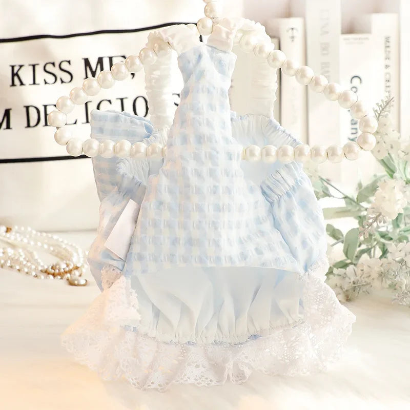 The Azure Butterfly Gown
