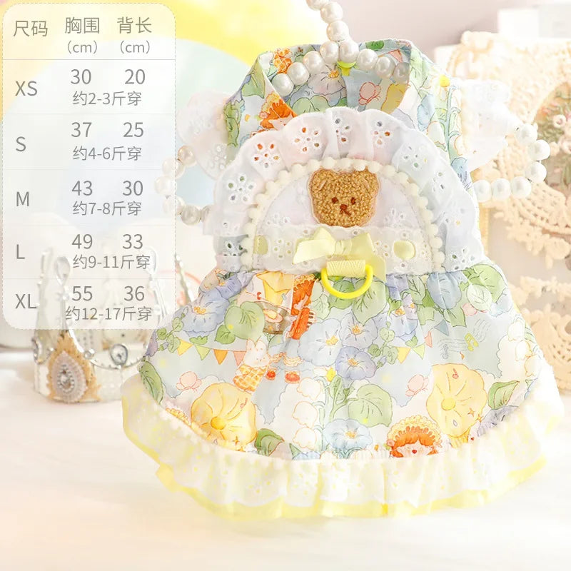Pastel Rose Tea-Party Gown