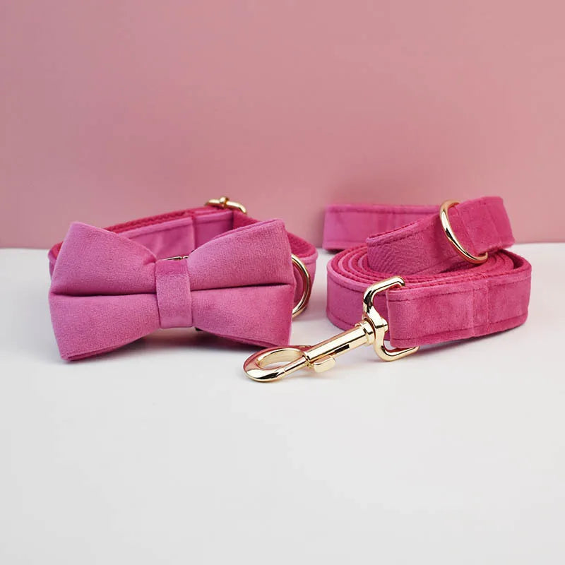 The Artisan Velvet Custom Collar (Royal Plum)
