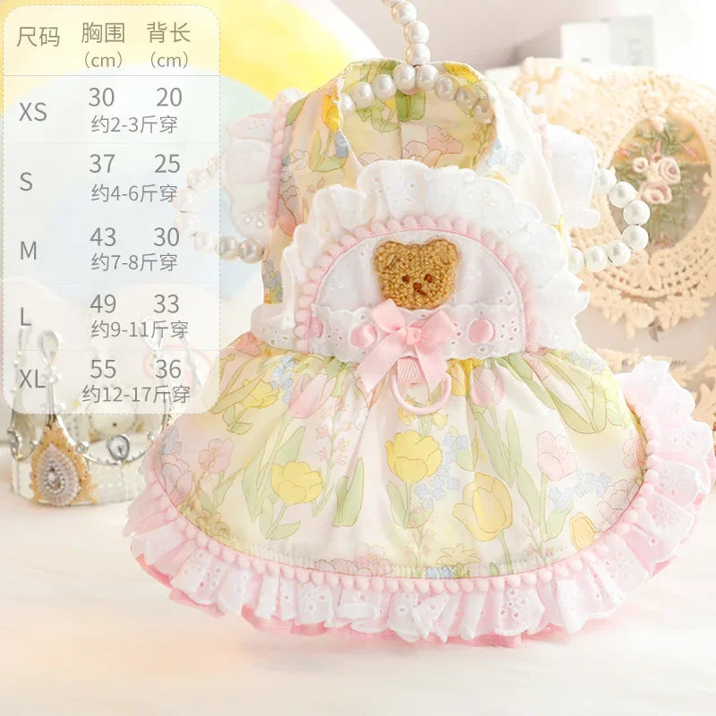 Pastel Rose Tea-Party Gown