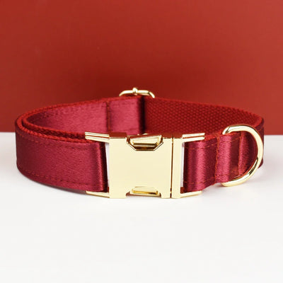 The Royal Silk Prestige Collar (Ruby)