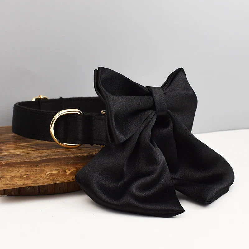 The Royal Silk Prestige Collar (Obsidian)