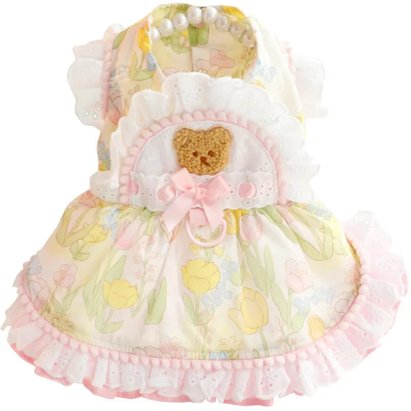 Pastel Rose Tea-Party Gown