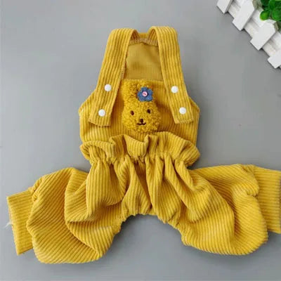 The Blossom Corduroy Overalls