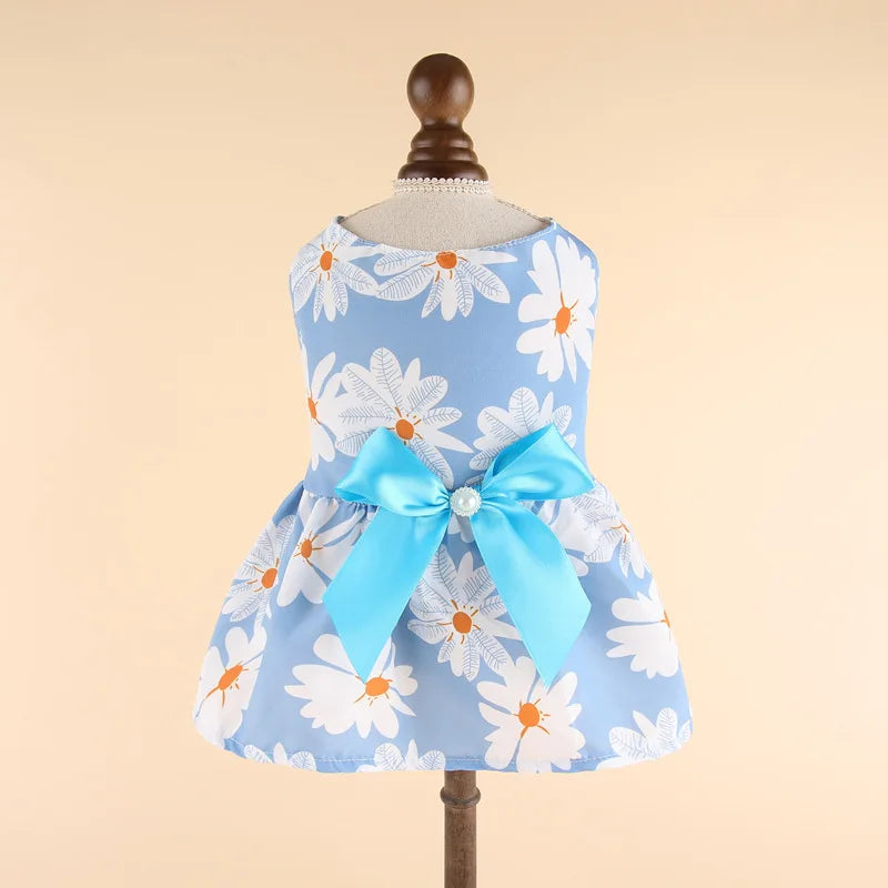 The Seaside Plaid Bow Dress